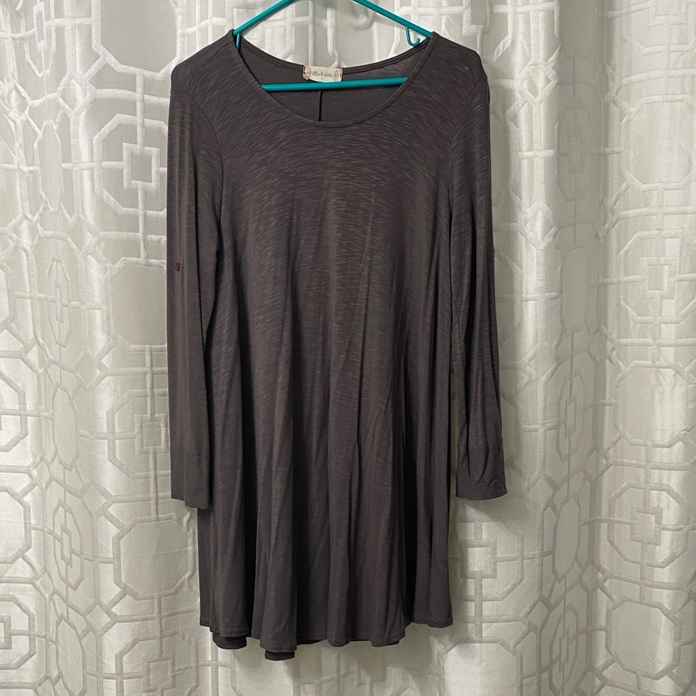 Altered State Charcoal Long Sleeve Top